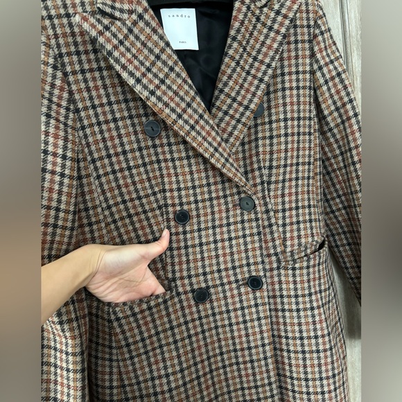 Sandro Maxi coat - Picture 4 of 12